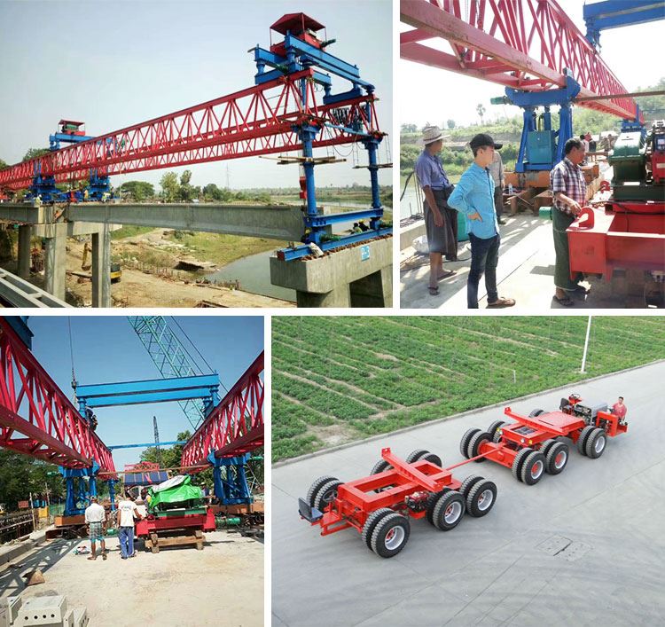 30m launching girder bridge construction1