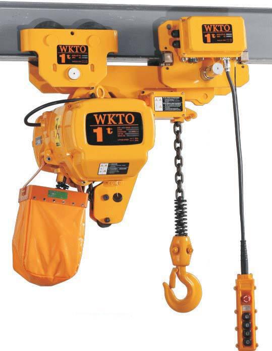 WKTO Brand Tilpasset 0,5 ~ 35ton Electric 5t Chain Hoist